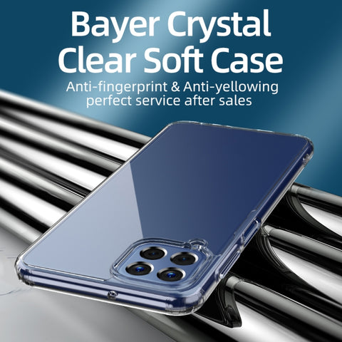 Ice Crystal PC + TPU Phone Case, For Samsung Galaxy M53, For Xiaomi Black Shark 5