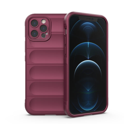 Magic Shield TPU + Flannel Phone Case, For iPhone 12 Pro, For iPhone 12 Pro Max, For iPhone 13, For iPhone 13 Pro