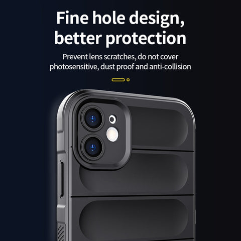 Magic Shield TPU + Flannel Phone Case, For iPhone 12 Pro, For iPhone 12 Pro Max, For iPhone 13, For iPhone 13 Pro
