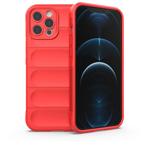 Magic Shield TPU + Flannel Phone Case, For iPhone 12 Pro, For iPhone 12 Pro Max, For iPhone 13, For iPhone 13 Pro