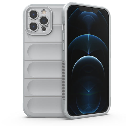 Magic Shield TPU + Flannel Phone Case, For iPhone 12 Pro, For iPhone 12 Pro Max, For iPhone 13, For iPhone 13 Pro