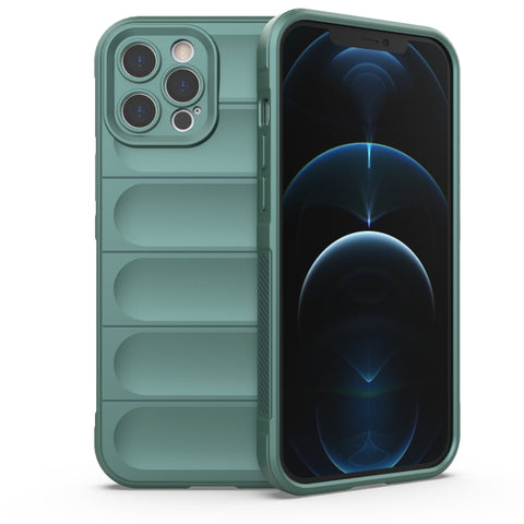 Magic Shield TPU + Flannel Phone Case, For iPhone 12 Pro, For iPhone 12 Pro Max, For iPhone 13, For iPhone 13 Pro
