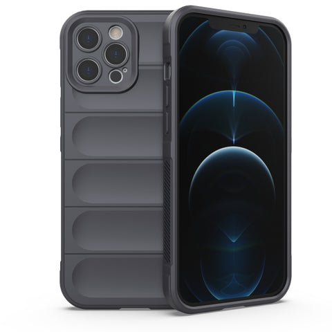 Magic Shield TPU + Flannel Phone Case, For iPhone 12 Pro, For iPhone 12 Pro Max, For iPhone 13, For iPhone 13 Pro