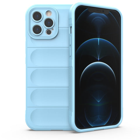 Magic Shield TPU + Flannel Phone Case, For iPhone 12 Pro, For iPhone 12 Pro Max, For iPhone 13, For iPhone 13 Pro