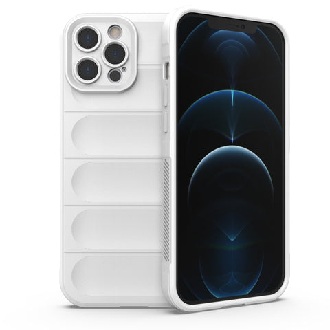 Magic Shield TPU + Flannel Phone Case, For iPhone 12 Pro, For iPhone 12 Pro Max, For iPhone 13, For iPhone 13 Pro