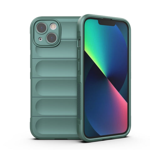 Magic Shield TPU + Flannel Phone Case, For iPhone 12 Pro, For iPhone 12 Pro Max, For iPhone 13, For iPhone 13 Pro
