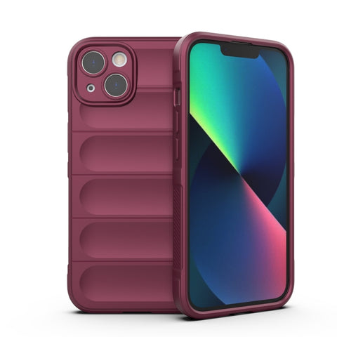 Magic Shield TPU + Flannel Phone Case, For iPhone 12 Pro, For iPhone 12 Pro Max, For iPhone 13, For iPhone 13 Pro