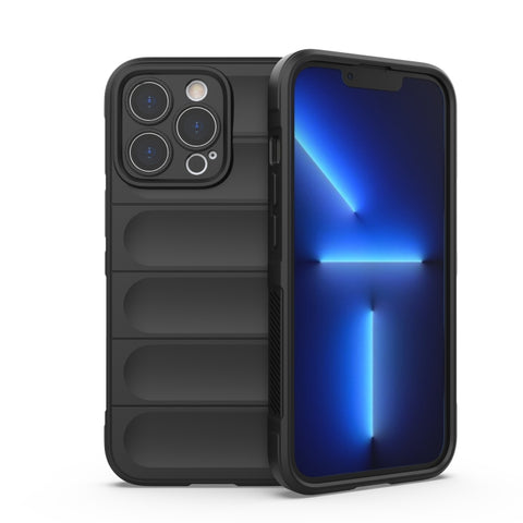 Magic Shield TPU + Flannel Phone Case, For iPhone 12 Pro, For iPhone 12 Pro Max, For iPhone 13, For iPhone 13 Pro
