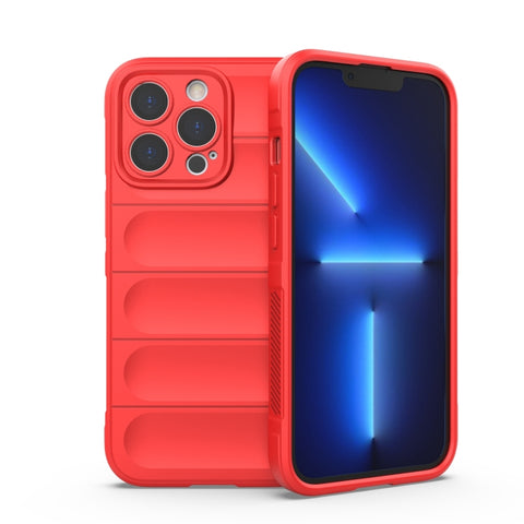 Magic Shield TPU + Flannel Phone Case, For iPhone 12 Pro, For iPhone 12 Pro Max, For iPhone 13, For iPhone 13 Pro