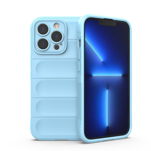 Magic Shield TPU + Flannel Phone Case, For iPhone 12 Pro, For iPhone 12 Pro Max, For iPhone 13, For iPhone 13 Pro