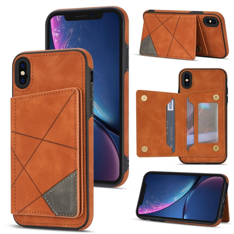 Line Card Holder Phone Case, For iPhone 11 Pro, For iPhone 11 Pro Max, For iPhone X / XS, For iPhone XR, For iPhone XS Max, For iPhone SE 2022 / 2020 / 8 / 7, For iPhone 8 Plus / 7 Plus
