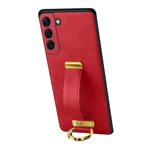 SULADA Cool Series PC + Leather Texture Skin Feel Shockproof Phone Case, For iPhone 13 Pro, For iPhone 13 Pro Max, For Samsung Galaxy S22+ 5G, For Samsung Galaxy S22 Ultra 5G