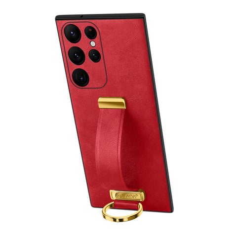 SULADA Cool Series PC + Leather Texture Skin Feel Shockproof Phone Case, For iPhone 13 Pro, For iPhone 13 Pro Max, For Samsung Galaxy S22+ 5G, For Samsung Galaxy S22 Ultra 5G