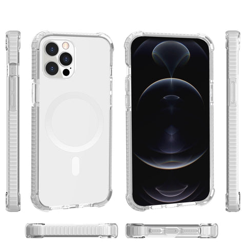 Magsafe Magnetic Acrylic Shockproof Phone Case, For iPhone 12 / 12 Pro, For iPhone 12 Pro Max
