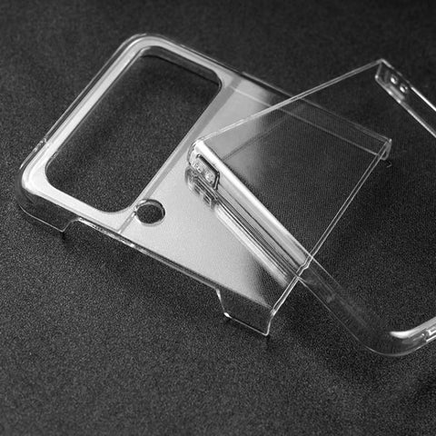 Transparent PC Phone Case, For Samsung Galaxy Z Flip4, For Samsung Galaxy Z Fold4
