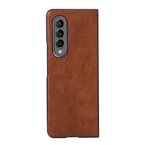 FaletteTexture PU+TPU+PC Shockproof Phone Case, For Samsung Galaxy Z Fold4