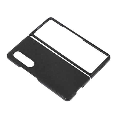 Cross Texture PU Leather Phone Case, For Samsung Galaxy Z Fold4