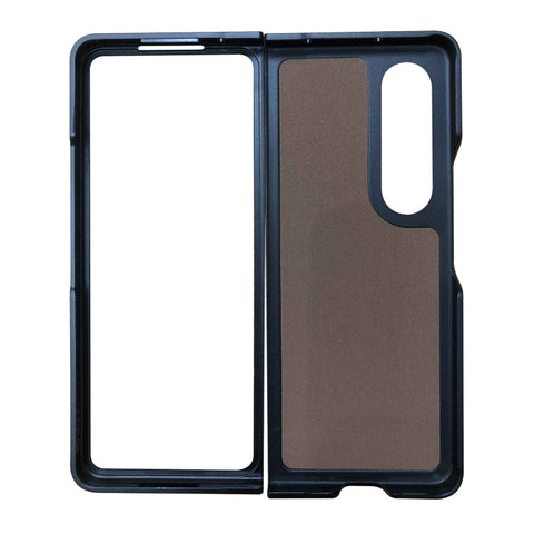 Cross Texture PU Leather Phone Case, For Samsung Galaxy Z Fold4