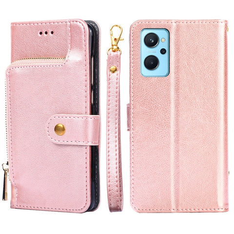 Zipper Bag Leather Phone Case, For OPPO Realme 9 Pro+/Realme 9 Pro Plus, For OPPO Realme 9 Pro+, For OPPO Realme?9i/A36?4G/A96?4G/K10?4G/A76?4G, For OPPO Realme C35, For OPPO Realme GT Neo 3, For OPPO Realme GT2 Pro, For OPPO Realme Narzo 50i          ...