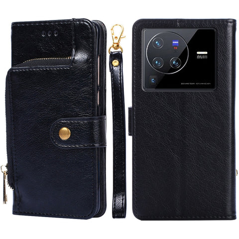 Zipper Bag Leather Phone Case, For OPPO Realme 9 Pro+/Realme 9 Pro Plus, For OPPO Realme 9 Pro+, For OPPO Realme?9i/A36?4G/A96?4G/K10?4G/A76?4G, For OPPO Realme C35, For OPPO Realme GT Neo 3, For OPPO Realme GT2 Pro, For OPPO Realme Narzo 50i          ...