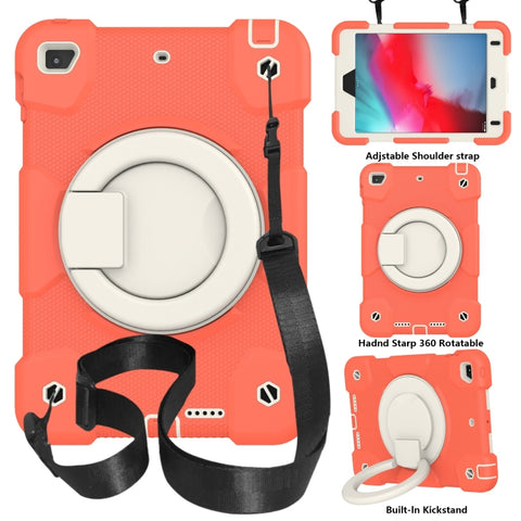 Silicone + PC Full Body Protection Tablet Case With Holder & Strap, For iPad mini 2021, For iPad mini 4 2015/mini 2019, For Samsung Galaxy Tab A 8.0 2019