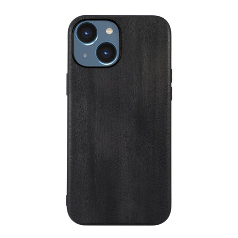 Yellow Cow Texture PU Phone Case, For iPhone 14 Plus, For iPhone 14 Pro Max, For iPhone 14 Pro, For iPhone 14