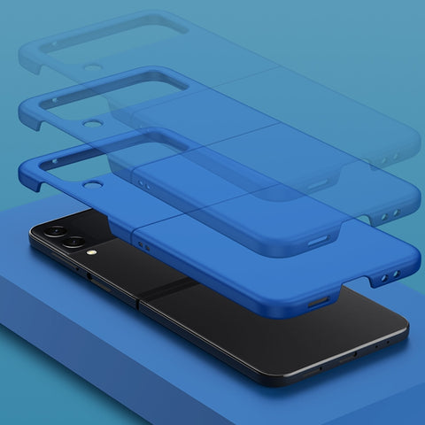 Big Hole Fuel Injection PC Skin Feel Phone Case, For Samsung Galaxy Z Flip4, For Samsung Galaxy Z Fold4