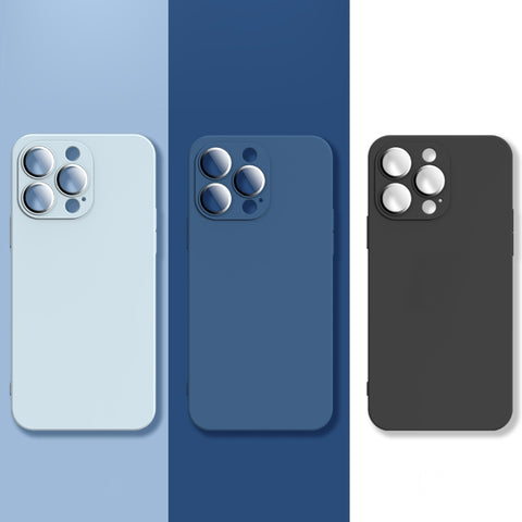 Lens Glass Film Liquid State Phone Case, For iPhone 11, For iPhone 11 Pro Max, For iPhone 13 mini