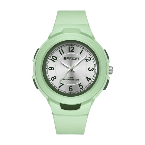SANDA 6095 Student Sports Waterproof Electronic Watch