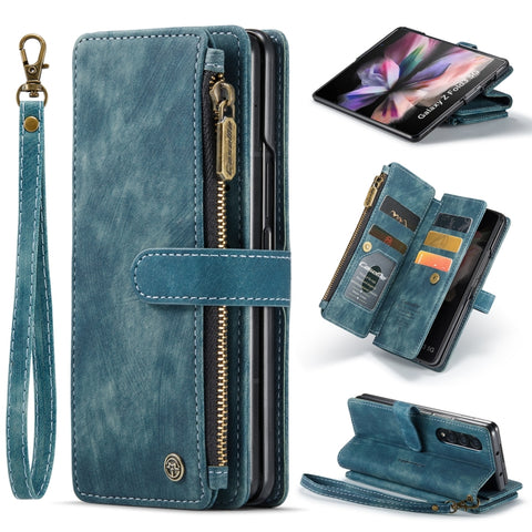 CaseMe C30 Multifunctional Phone Leather Phone Case, For Samsung Galaxy Z Fold3 5G