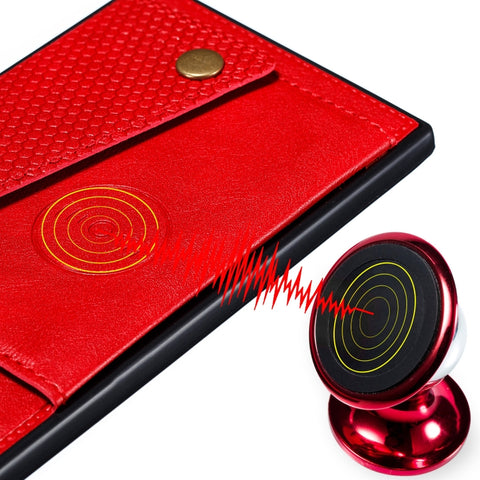 Double Buckle PU + TPU Shockproof Magnetic Phone Case, For Samsung Galaxy M32 4G
