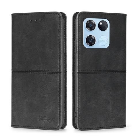 Cow Texture Magnetic Horizontal Flip Leather Phone Case, For OnePlus Ace Racing