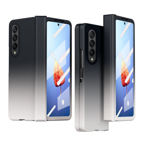 Colorful Gradient Tempered Film Integrated Phone Case, For Samsung Galaxy Z Fold4