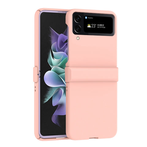 Macaron Three-piece Set Phone Case, For Samsung Galaxy Z Flip4