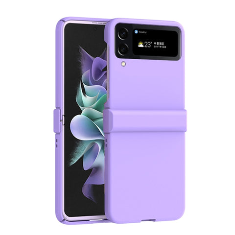 Macaron Three-piece Set Phone Case, For Samsung Galaxy Z Flip4