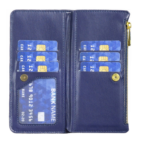 Diamond Lattice Zipper Wallet Leather Flip Phone Case, For Samsung Galaxy M53 5G