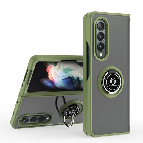 Q Shadow 1 Series TPU + PC Holder Phone Case, For Samsung Galaxy Z Fold4