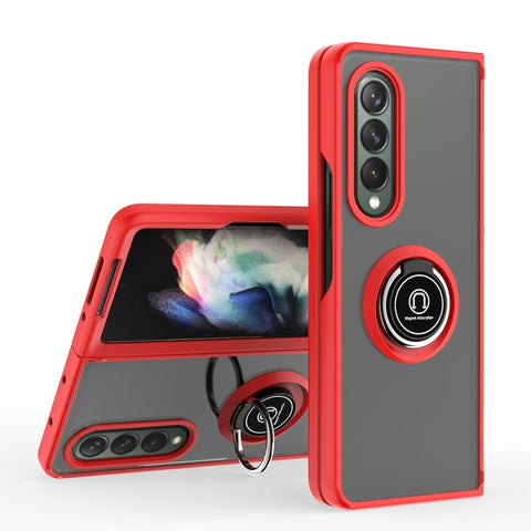 Q Shadow 1 Series TPU + PC Holder Phone Case, For Samsung Galaxy Z Fold4