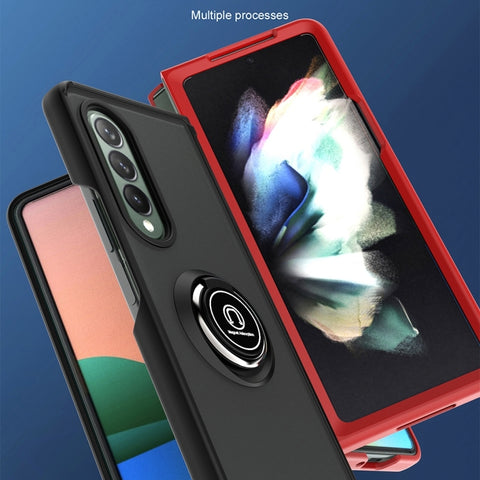 Q Shadow 1 Series TPU + PC Holder Phone Case, For Samsung Galaxy Z Fold4