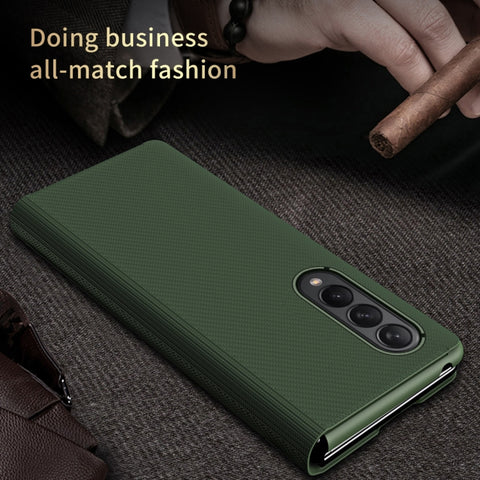 Kevlar Texture All-Inclusive Protective Phone Case, For Samsung Galaxy Z Fold4