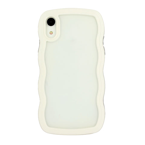 Candy Color Wave TPU Clear PC Phone Case, For iPhone XR, For iPhone XS Max, For iPhone 7 Plus / 8 Plus