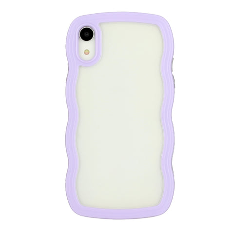 Candy Color Wave TPU Clear PC Phone Case, For iPhone XR, For iPhone XS Max, For iPhone 7 Plus / 8 Plus