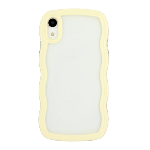 Candy Color Wave TPU Clear PC Phone Case, For iPhone XR, For iPhone XS Max, For iPhone 7 Plus / 8 Plus