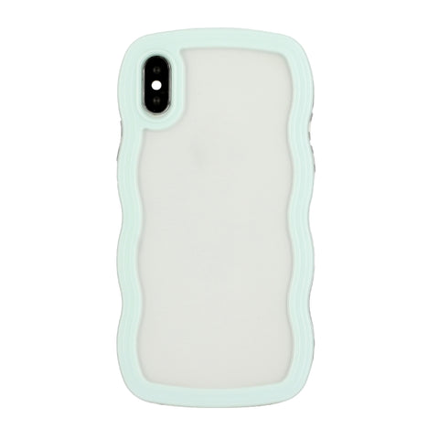 Candy Color Wave TPU Clear PC Phone Case, For iPhone XR, For iPhone XS Max, For iPhone 7 Plus / 8 Plus
