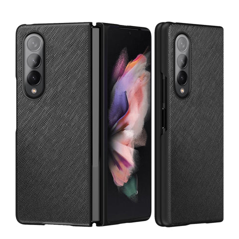 Cross Pattern Foldable Protective Phone Case, For Samsung Galaxy Z Fold4 5G