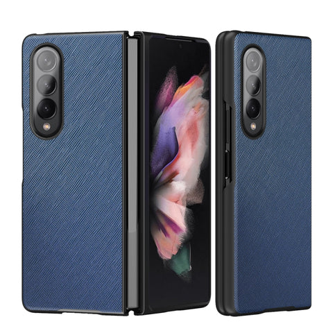 Cross Pattern Foldable Protective Phone Case, For Samsung Galaxy Z Fold4 5G