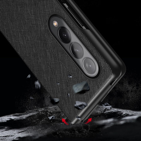 Cross Pattern Foldable Protective Phone Case, For Samsung Galaxy Z Fold4 5G