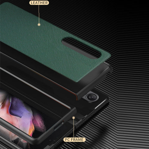 Cross Pattern Foldable Protective Phone Case, For Samsung Galaxy Z Fold4 5G