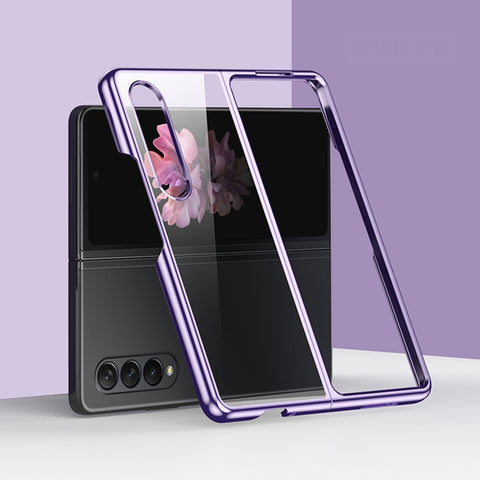 Electroplating PC Shockproof Phone Case, For Samsung Galaxy Z Fold4 5G