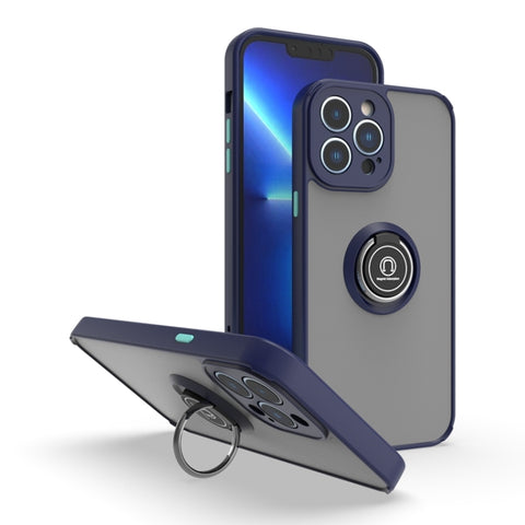 Q Shadow 1 Series TPU + PC Phone Case with Ring Holder, For iPhone 14 Pro Max, For iPhone 14 Pro, For iPhone 14 Max, For iPhone 14